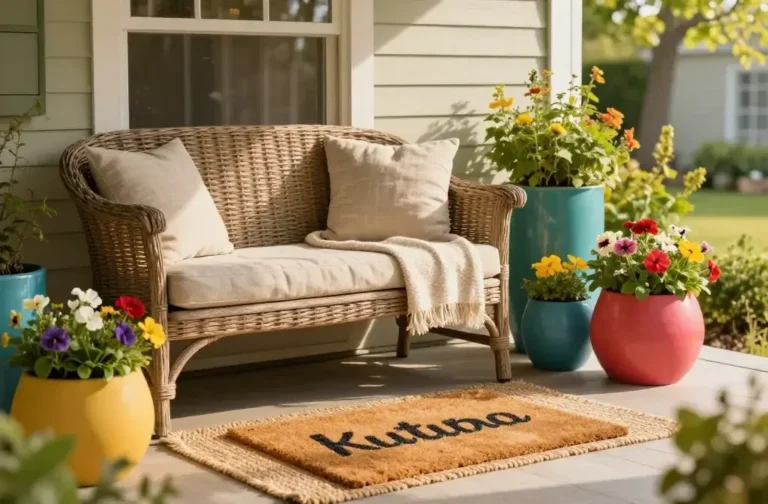 24 Spring Front Porch Decor Ideas That Boost Curb Appeal: Stunning Porch Makeover