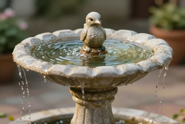 13 Bird Bath Fountain Ideas That Instantly Elevate Your Outdoor Oasis