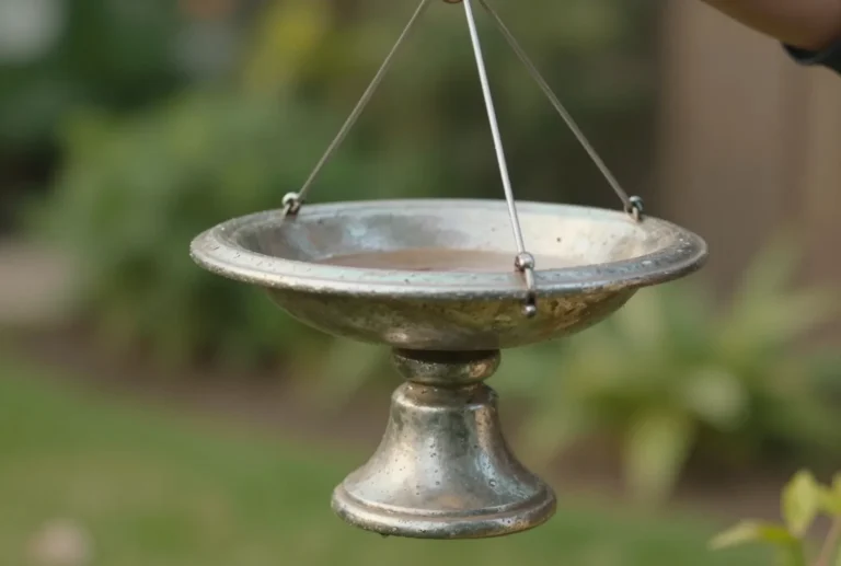 13 Hanging Bird Bath Ideas That’ll Charm Your Outdoor Space