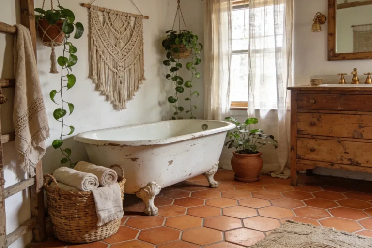 13 Boho Vintage Bathroom Ideas You'Ll Want to Steal