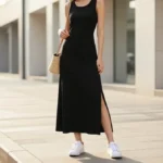 17 Black Maxi Dress Outfit Ideas Summer Casual Street Styles You’Ll Love