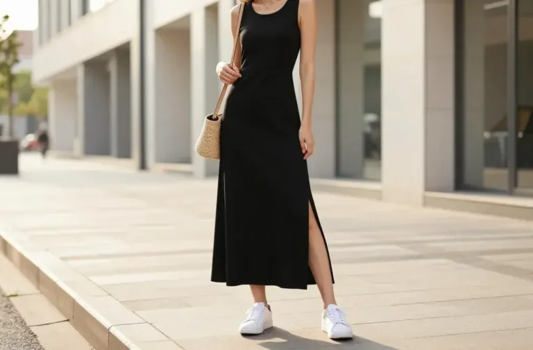 17 Black Maxi Dress Outfit Ideas Summer Casual Street Styles You’Ll Love